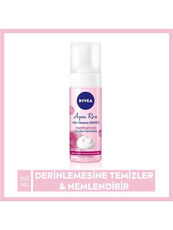 NIVEA 150 ML ROSE YUZ YIKAMA KOPUGU