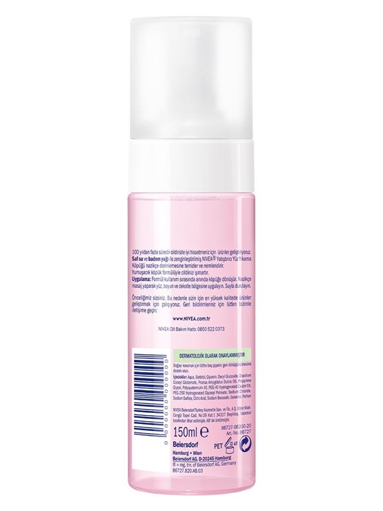 NIVEA 150 ML ROSE YUZ YIKAMA KOPUGU