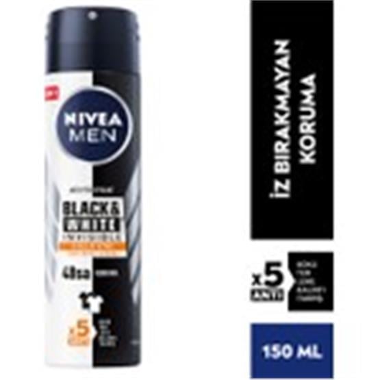 NIVEA 150ML DEO MEN INV. B&W ULTIMATE