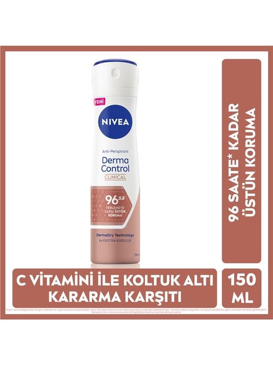 NIVEA 150ML DEO WOMEN CILINIC DERMA PROTECT