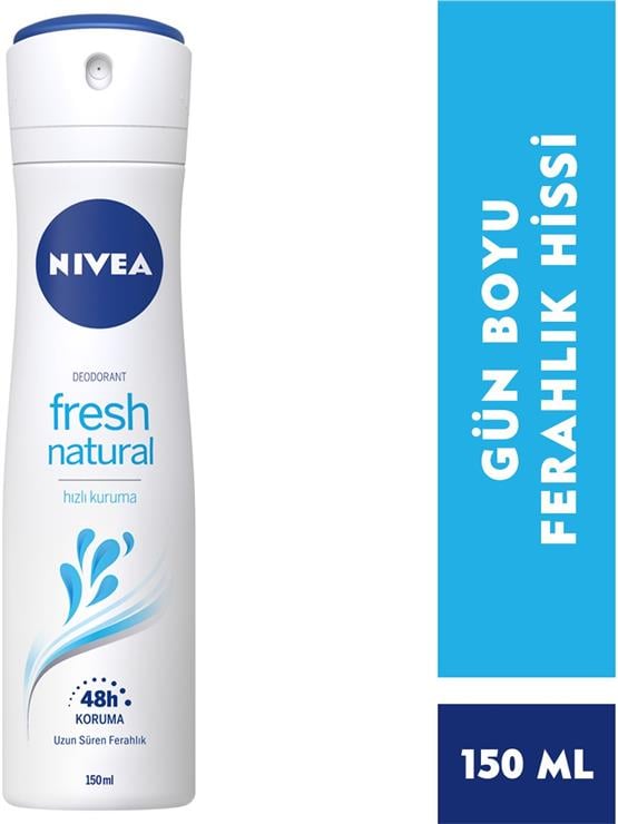 NIVEA 150ML DEO WOMEN FRESH NATUREL
