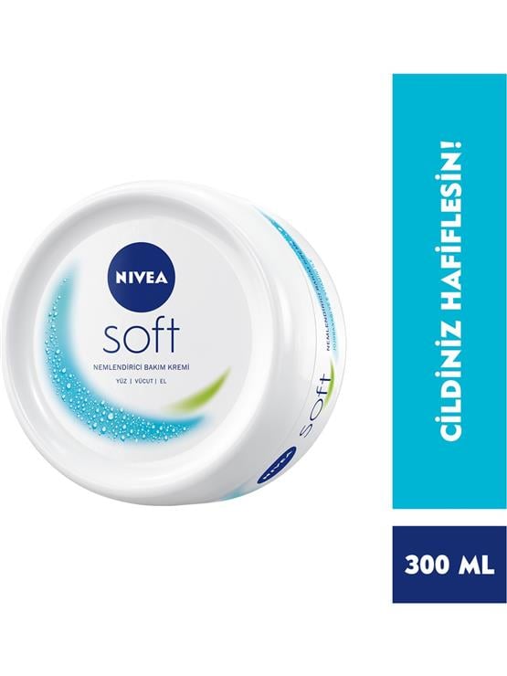 NIVEA.SOFT 300ML KREM KAVONOZ