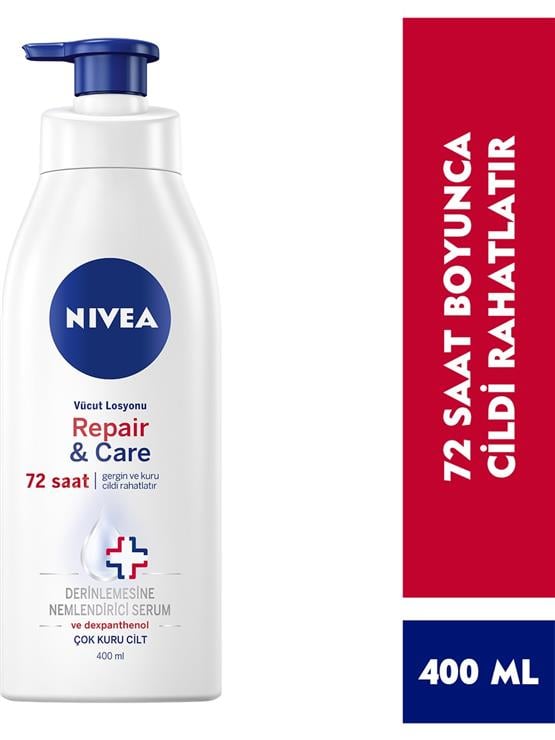 NIVEA.400ML BODY LOSYON REPAIR AND CARE