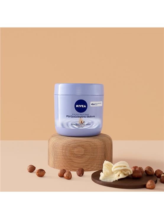 NIVEA 400ML PURUZSUZ.EL&VUC.BAKIM KREMI