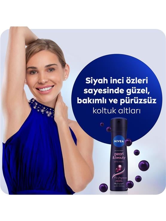 NIVEA 50ML ROLL-ON PEARL BEATUY BLACK