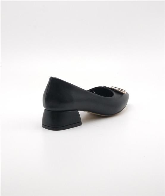 Oflaz 1006 042 Siyah Kadın Byk No Klasik Ayakkabı