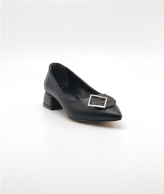 Oflaz 1006 042 Siyah Kadın Byk No Klasik Ayakkabı