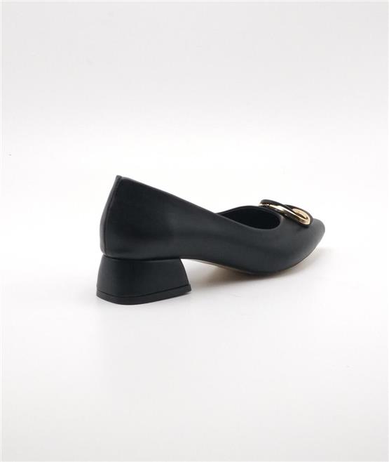 Oflaz 1006 045 Siyah Kadın Byk No Klasik Ayakkabı