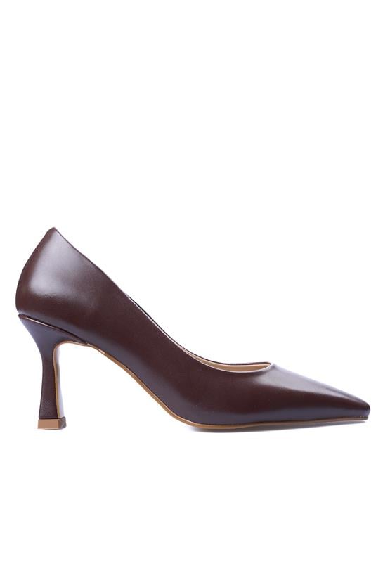 Oflaz 1136K 2450 Kahve Cilt Kadın Klasik Ayakkabı