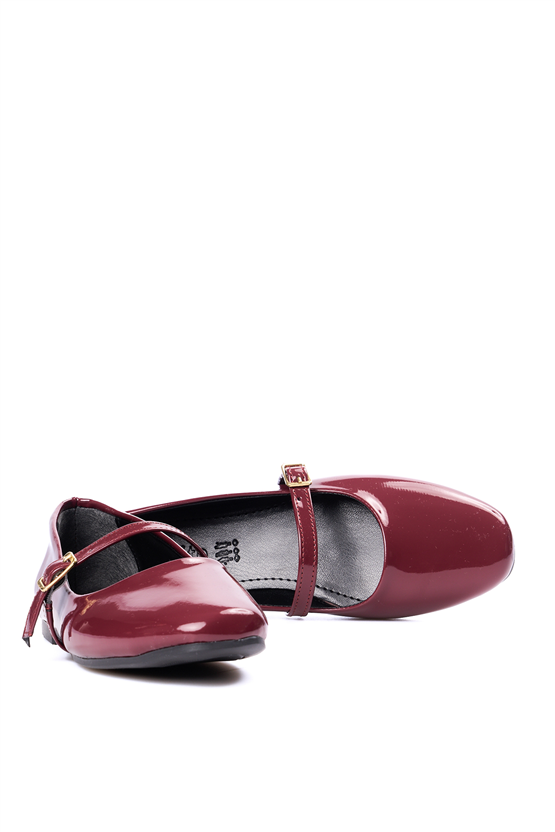 Oflaz 115-052 Bordo Rgn Bayan Babet Ayakkabı