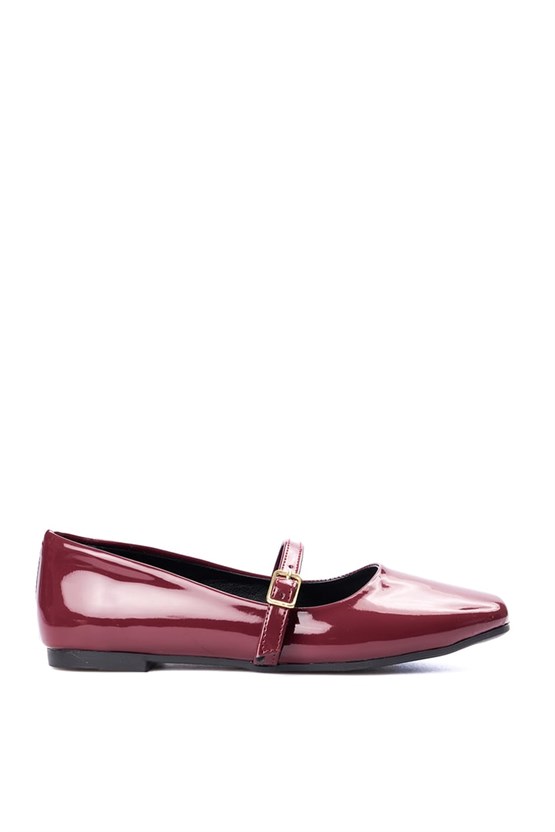Oflaz 115-052 Bordo Rgn Bayan Babet Ayakkabı