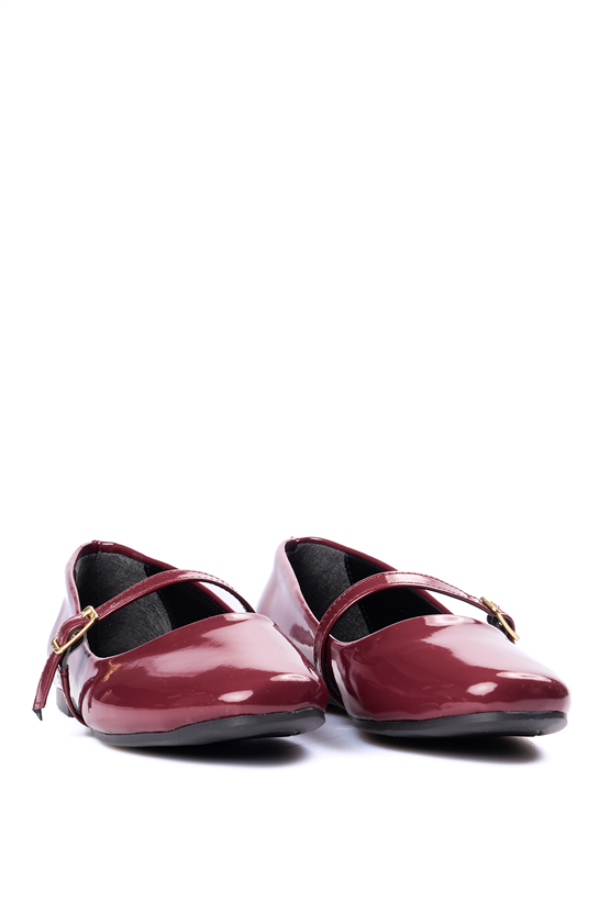 Oflaz 115-052 Bordo Rgn Bayan Babet Ayakkabı