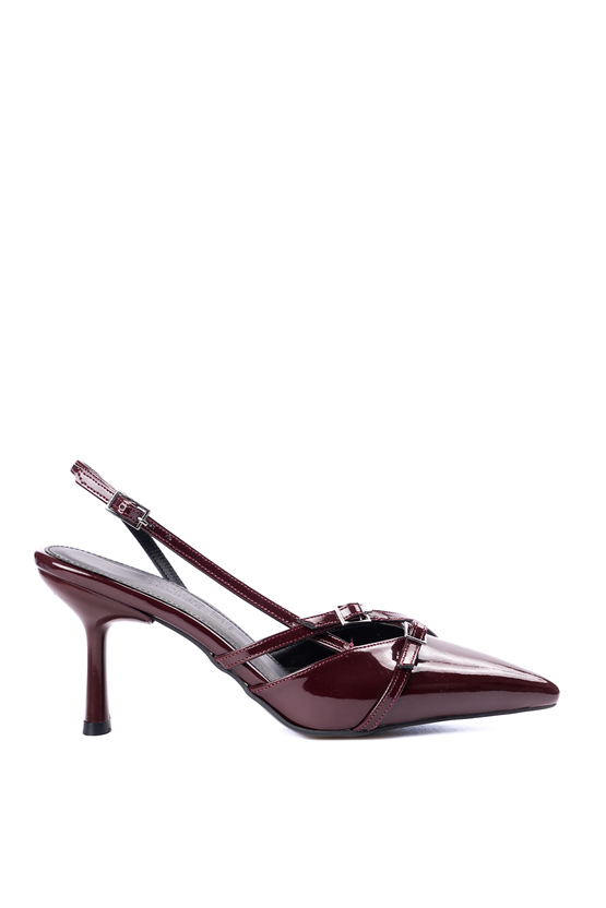 Oflaz 1179Y 2105 Bordo Rgn Bayan Klasık Ayakkabı