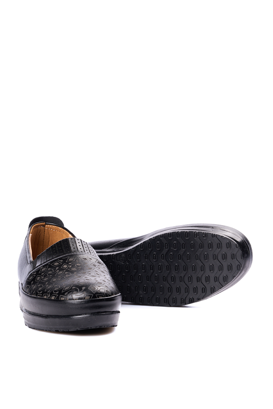 Oflaz 1194Y 359 Sıyah Cılt Bayan Comfort Ayakkabı