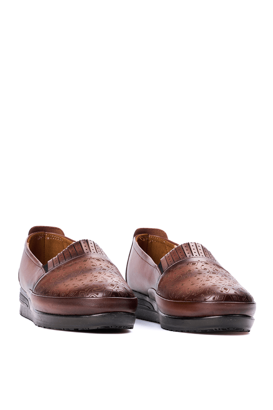 Oflaz 1194Y 359 Taba Cılt Bayan Comfort Ayakkabı