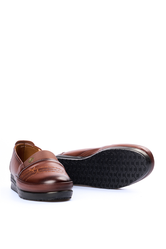 Oflaz 1194Y 371 Taba Cılt Bayan Comfort Ayakkabı