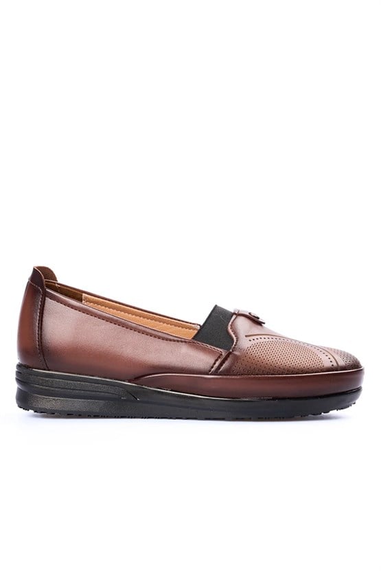 Oflaz 1194Y 379 Taba Cılt Bayan Comfort Ayakkabı