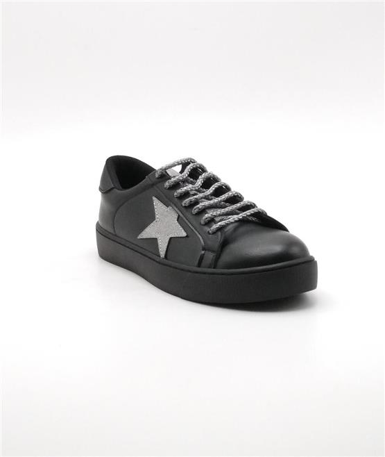 Oflaz 1224 1020 Siyah Süet Kadın Casual Ayakkabı