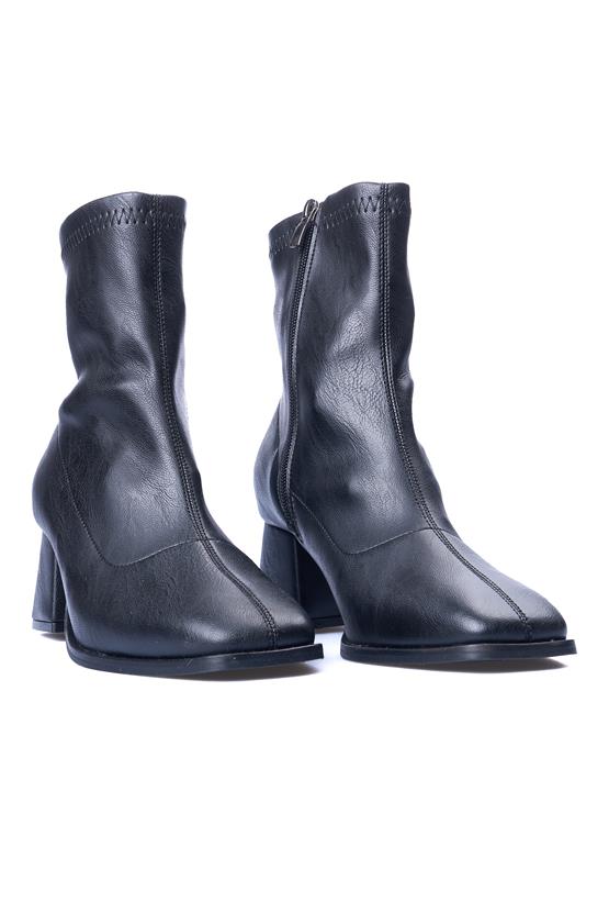 Oflaz 1277K 101 Siyah Tesla Cilt Kadın Bot