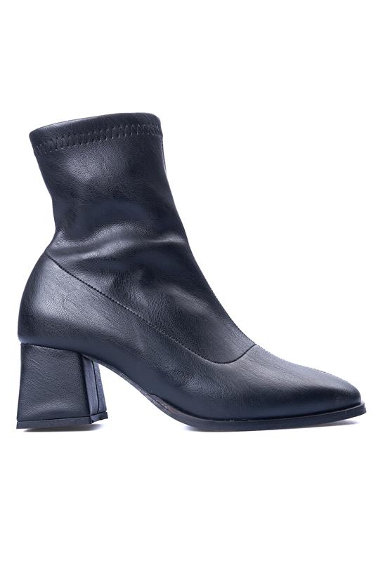 Oflaz 1277K 101 Siyah Tesla Cilt Kadın Bot