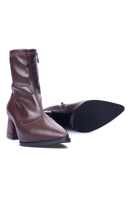 Oflaz 1277K 201 Kahve Tesla Cilt Kadın Bot