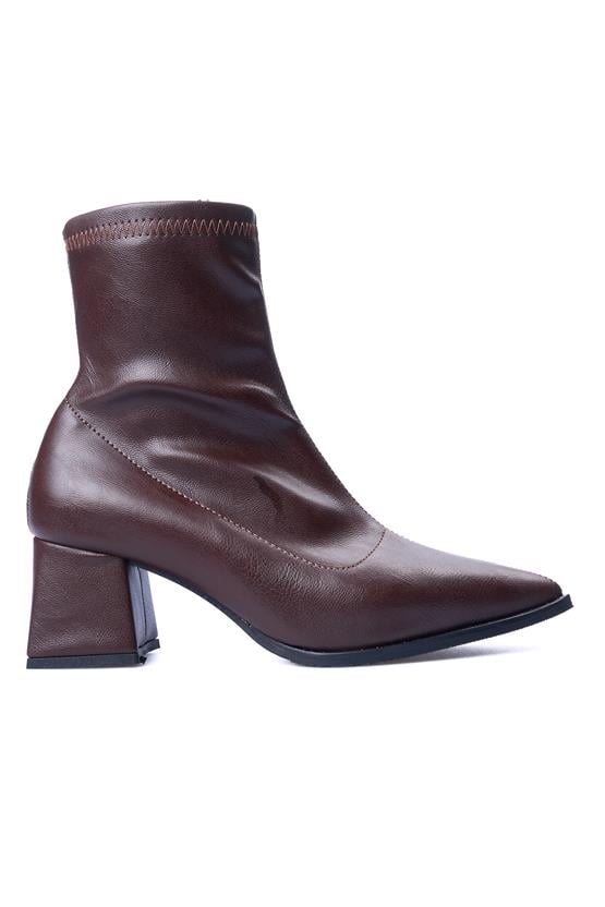 Oflaz 1277K 201 Kahve Tesla Cilt Kadın Bot