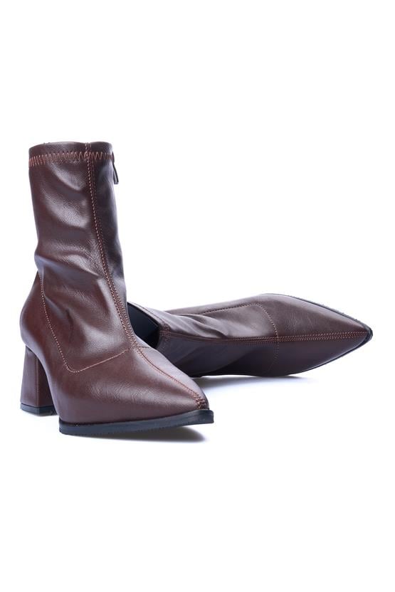 Oflaz 1277K 201 Kahve Tesla Cilt Kadın Bot