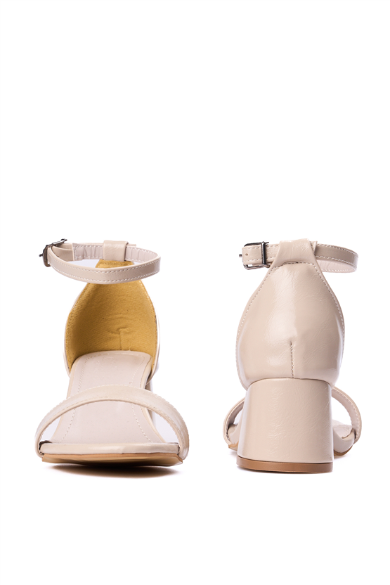 Oflaz 1284Y 700 Bej Yankı Bayan Klasık Ayakkabı