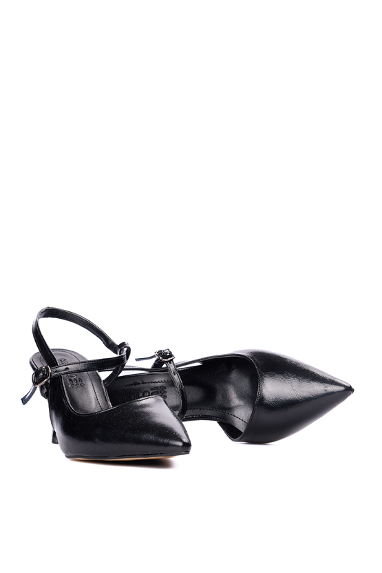 Oflaz 1296Y 047 Sıyah Yankı Bayan Klasık Ayakkabı