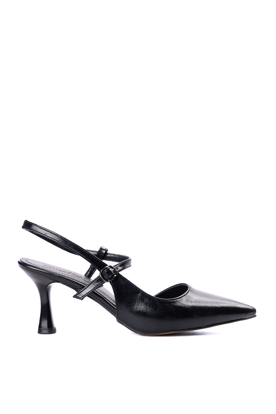 Oflaz 1296Y 047 Sıyah Yankı Bayan Klasık Ayakkabı