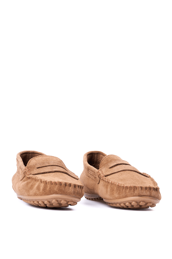 Oflaz 1329Y 101 Dessert Kahve Bayan Derı Loafer Ayakkabı