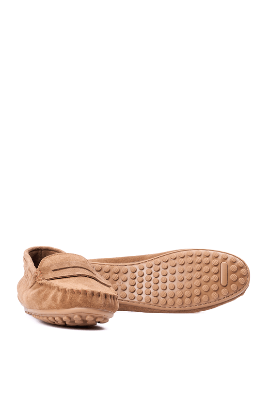 Oflaz 1329Y 101 Dessert Kahve Bayan Derı Loafer Ayakkabı