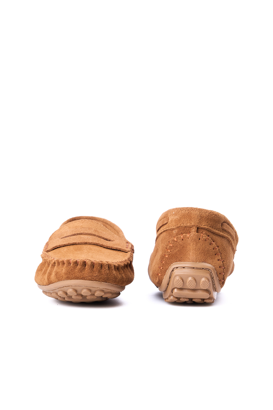 Oflaz 1329Y 101 Taba Bayan Derı Loafer Ayakkabı