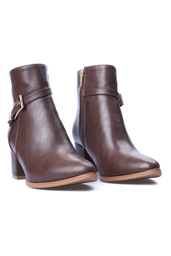 Oflaz 928K 905 Kahve Cilt Tesla Kadın Bot