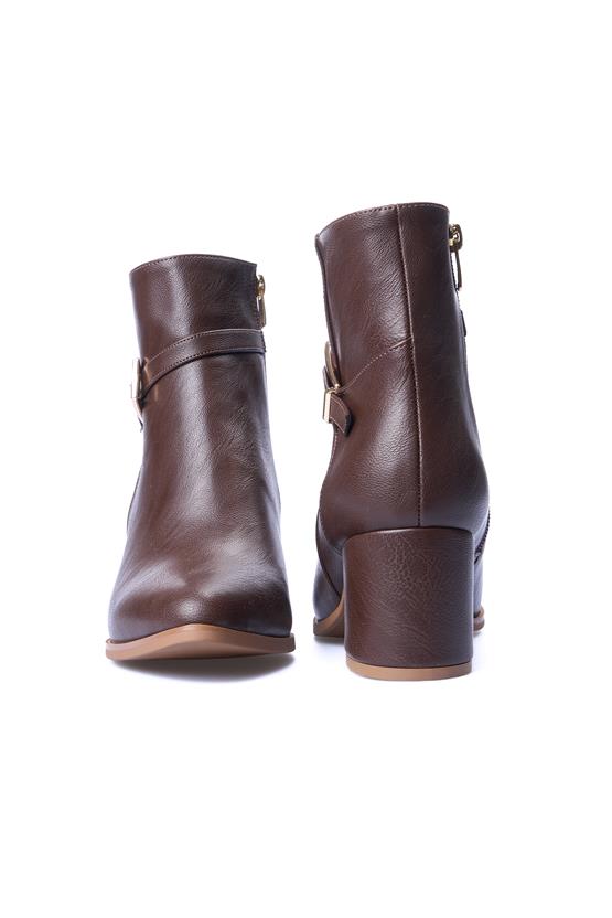 Oflaz 928K 905 Kahve Cilt Tesla Kadın Bot