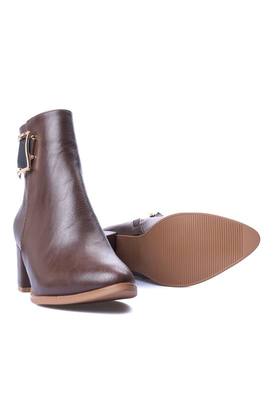 Oflaz 928K 950 Kahve Cilt Tesla Kadın Bot