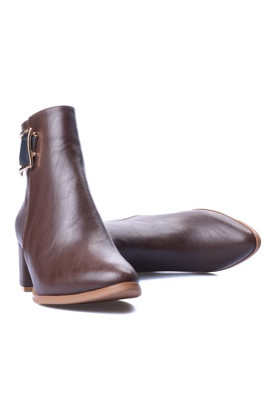 Oflaz 928K 950 Kahve Cilt Tesla Kadın Bot