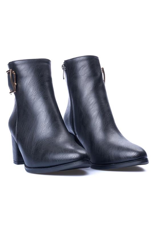 Oflaz 928K 950 Siyah Cilt Tesla Kadın Bot