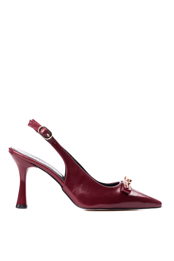 Oflaz 932Y 07 Bordo Yankı Bayan Klasık Ayakkabı