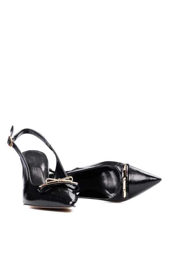 Oflaz 932Y 07 Sıyah Yankı Bayan Klasık Ayakkabı