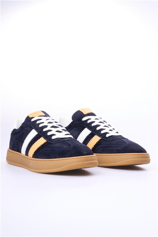 Ovatto 1018 Laci Sarı Beyaz Erkek Casual Ayakkabı