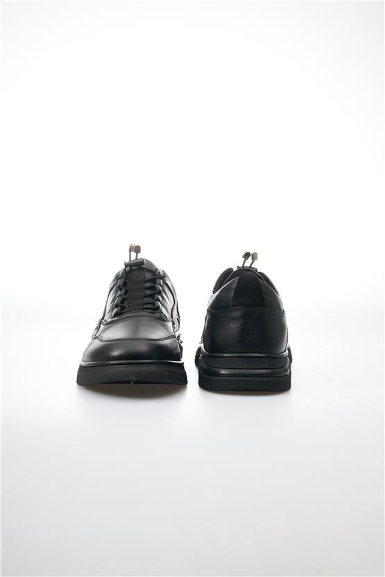 Ovatto 5005 Siyah Erkek Deri Ayakkabı