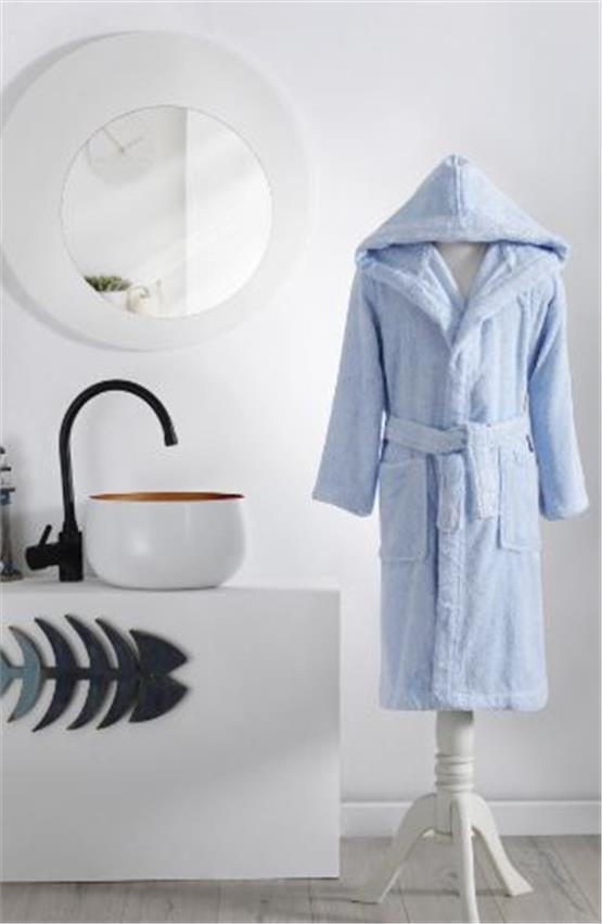 Özdilek Ashley Cocuk Bornoz 7*8 Mavı