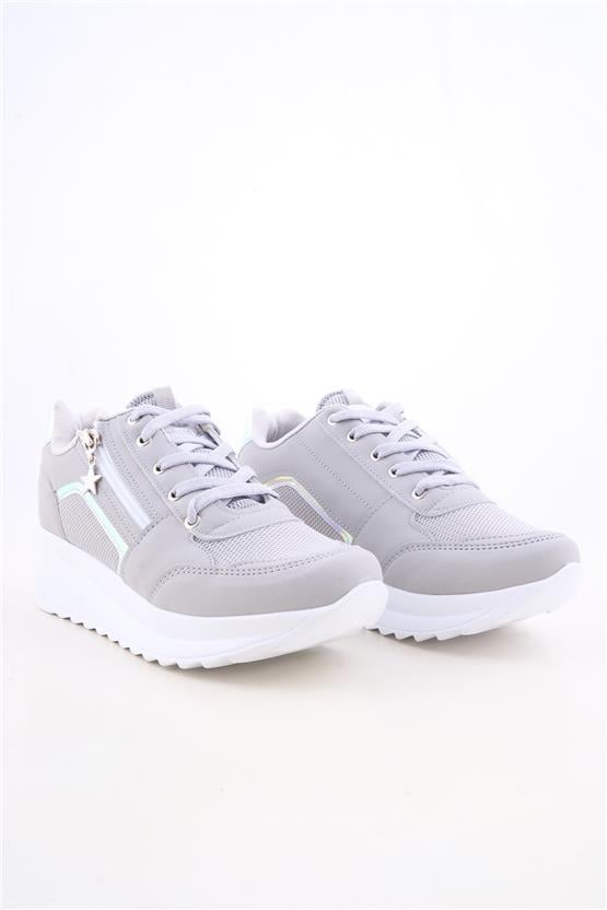Özekici 010 Gri Kadın Spor Ayakkabı