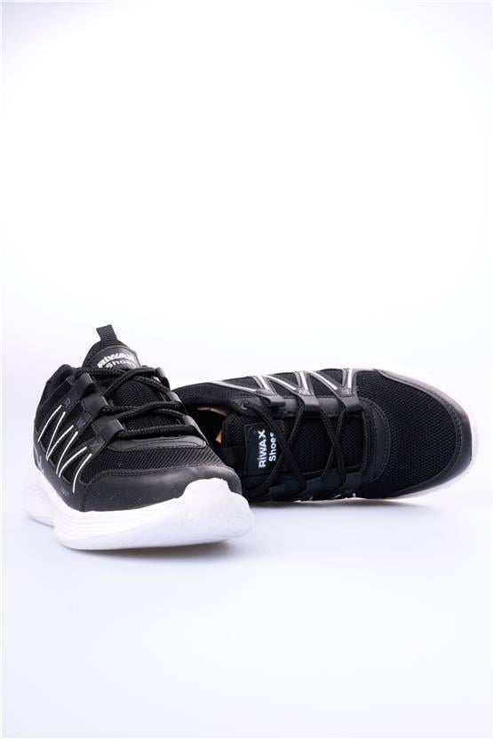 Özekici 021 Siyah Beyaz Grs Spor Ayakkabı