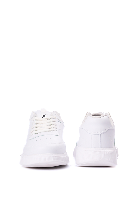 Özekici 146 Beyaz-Beyaz Grs Sneaker Ayakkabı