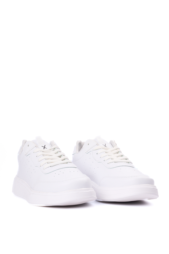 Özekici 146 Beyaz-Beyaz Grs Sneaker Ayakkabı