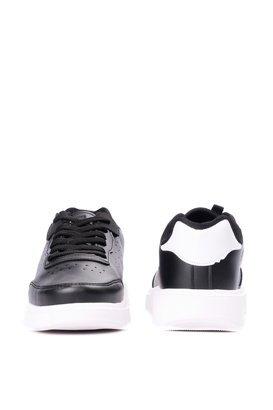Özekici 146 Siyah-Beyaz Grs Sneaker Ayakkabı