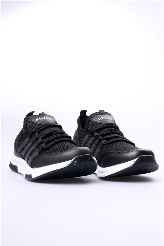 Özekici 90 Siyah Beyaz Grs Spor Ayakkabı