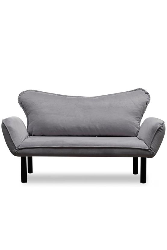Pafu Chatto İkili Koltuk Gri